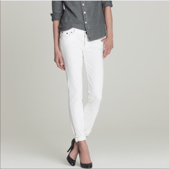 EUC J. Crew Matchstick White Jeans - Picture 8 of 8